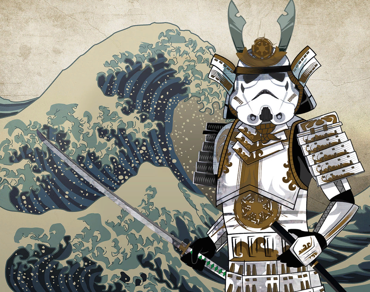 Сегун это. Star Wars Samurai арт. Звёздные войны Самураи. Битва самураев звезда. Samurai Art Самурай японский воин.