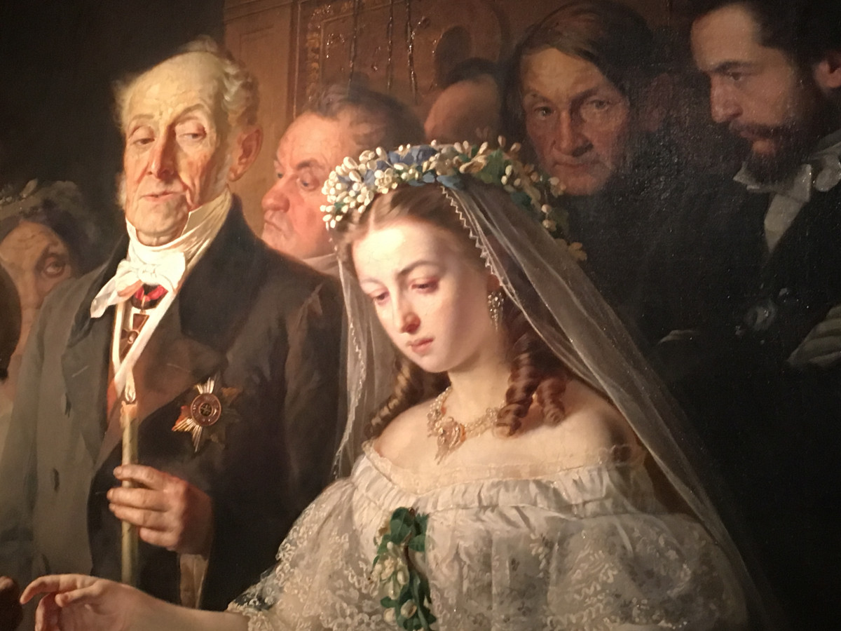 Неравный брак пукирева. Пукирев неравный брак 1862. В мужчины 5 дочерей