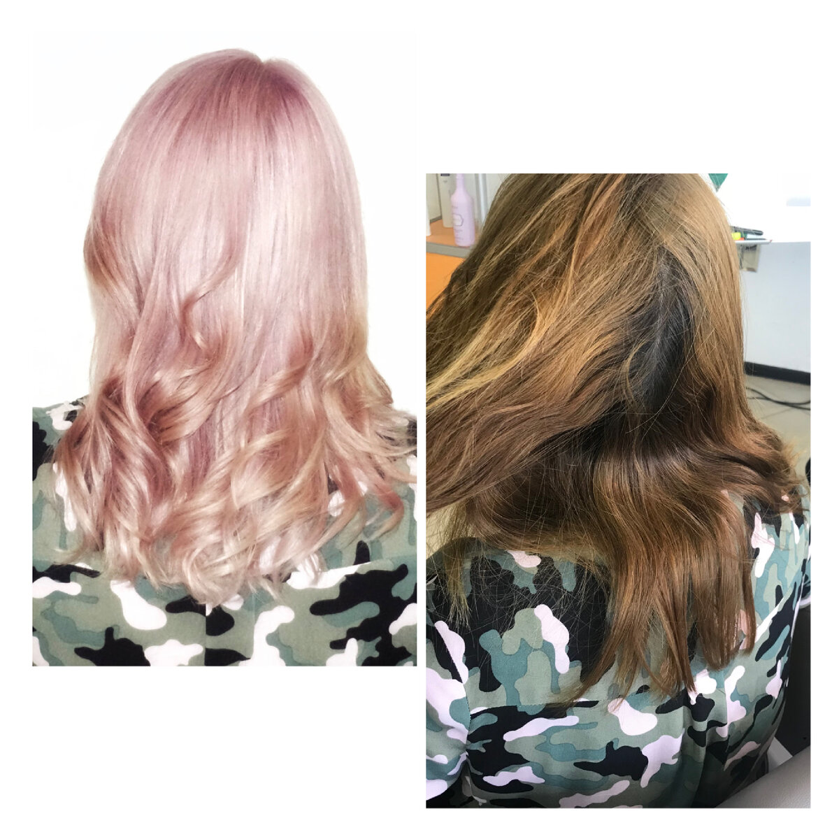 Моя работа, основная задача которой было - блондирование до светло-желтого