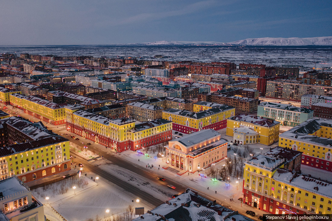 достопримечательности города норильска