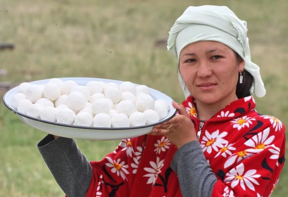 Казахская кухня Курт