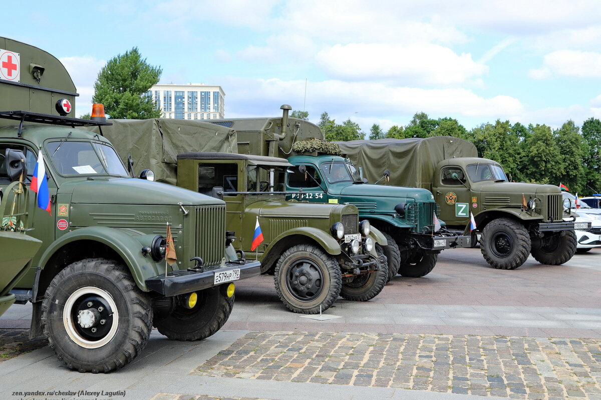 ГАЗ-63, ЗиС-5, ЗиС-151, ЗиЛ-157