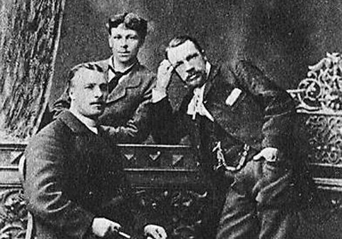 Братья Никитины: Дмитрий, Пётр и Аким.