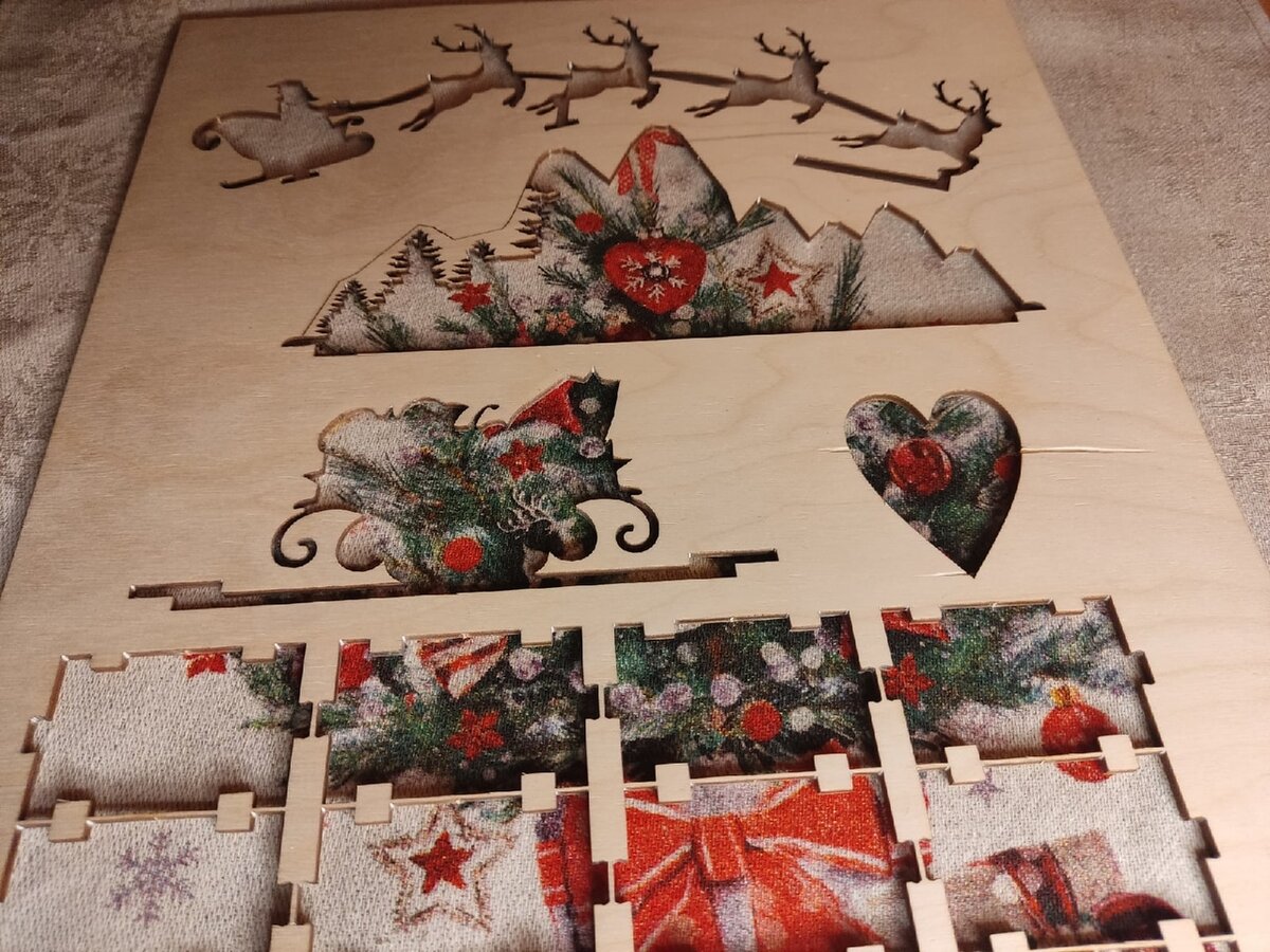 Для ящичков предусмотрен небольшой запас лишних деталей