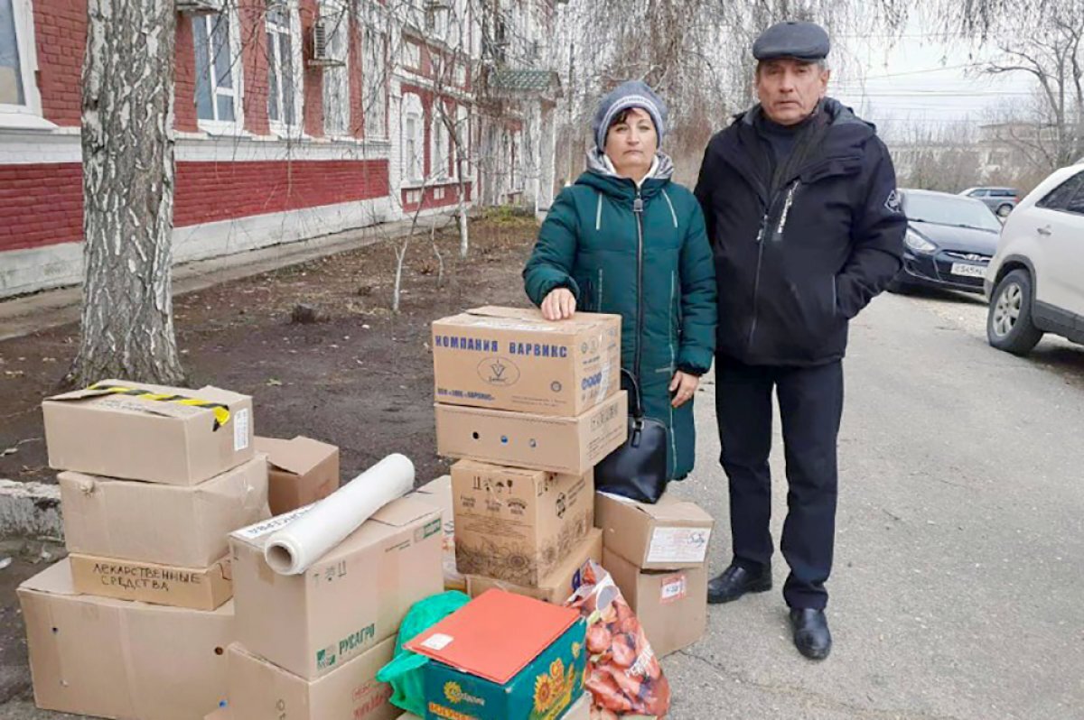    Посылки от жителей Даниловского района.