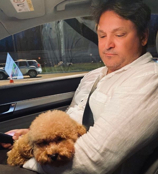 Евсеев после Динамо с песиком