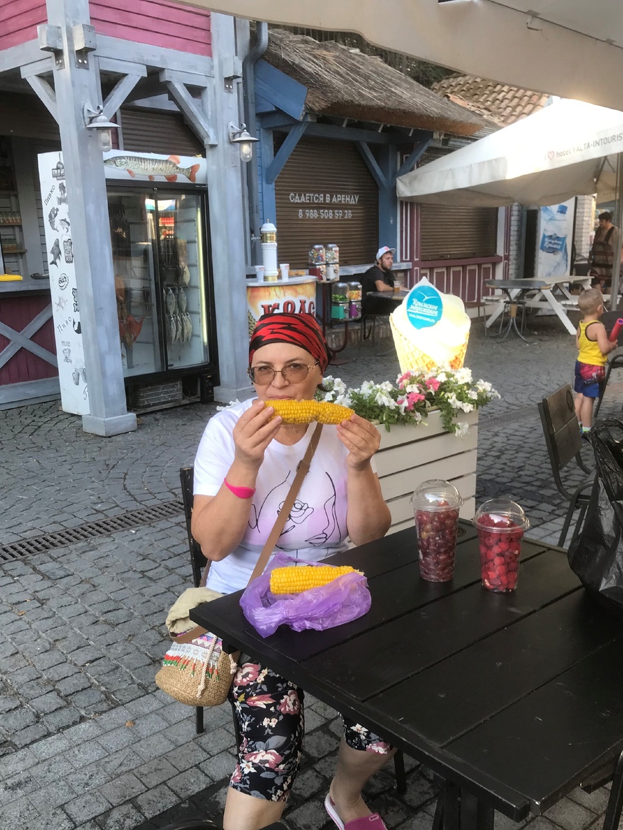 Вареный кукуруз!