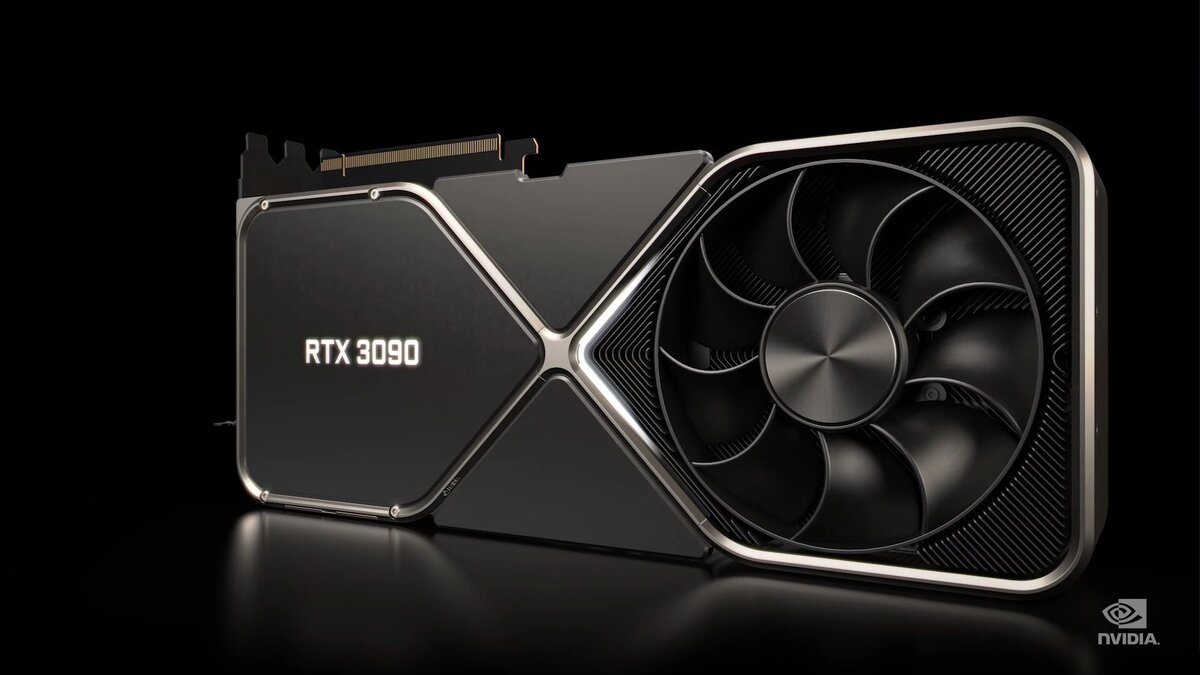 Видеокарта RTX 3090.