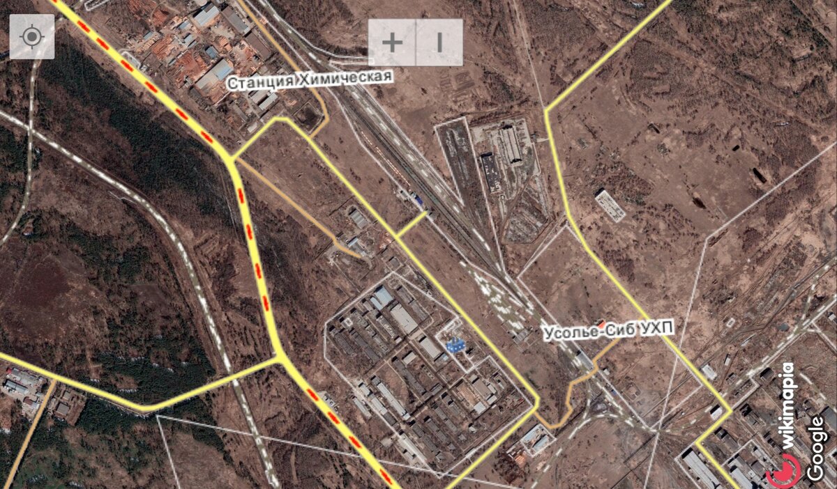 Спутниковая карта усолье сибирское в реальном времени