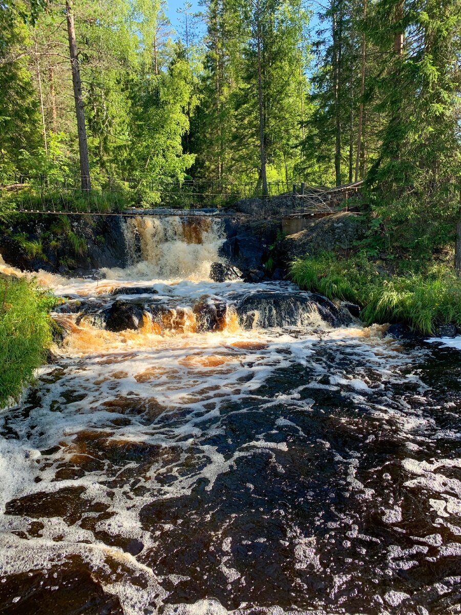 Водопады Ахвенкоски