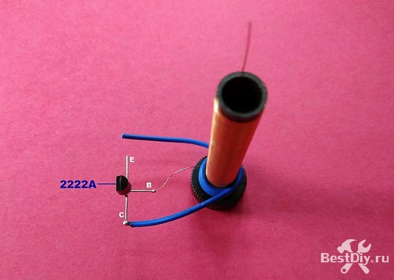 Как сделать простую катушку Тесла на одном транзисторе
