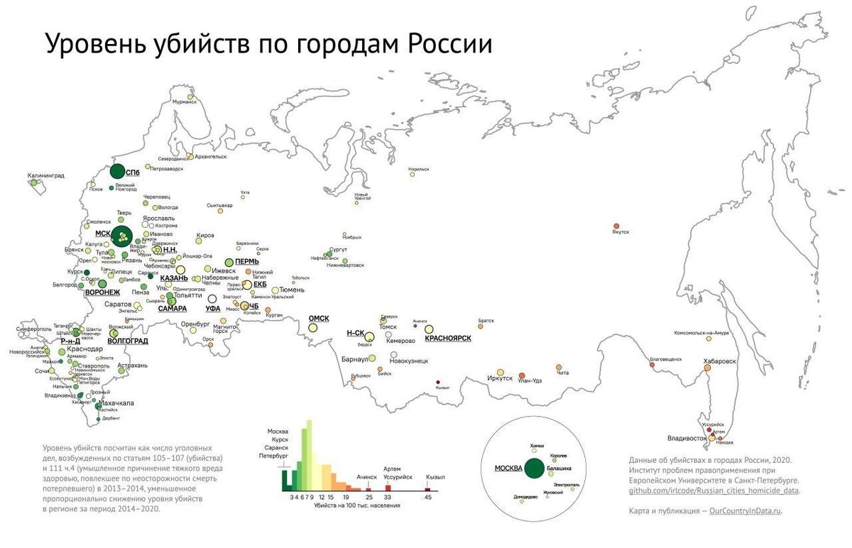 Карта убийств спб