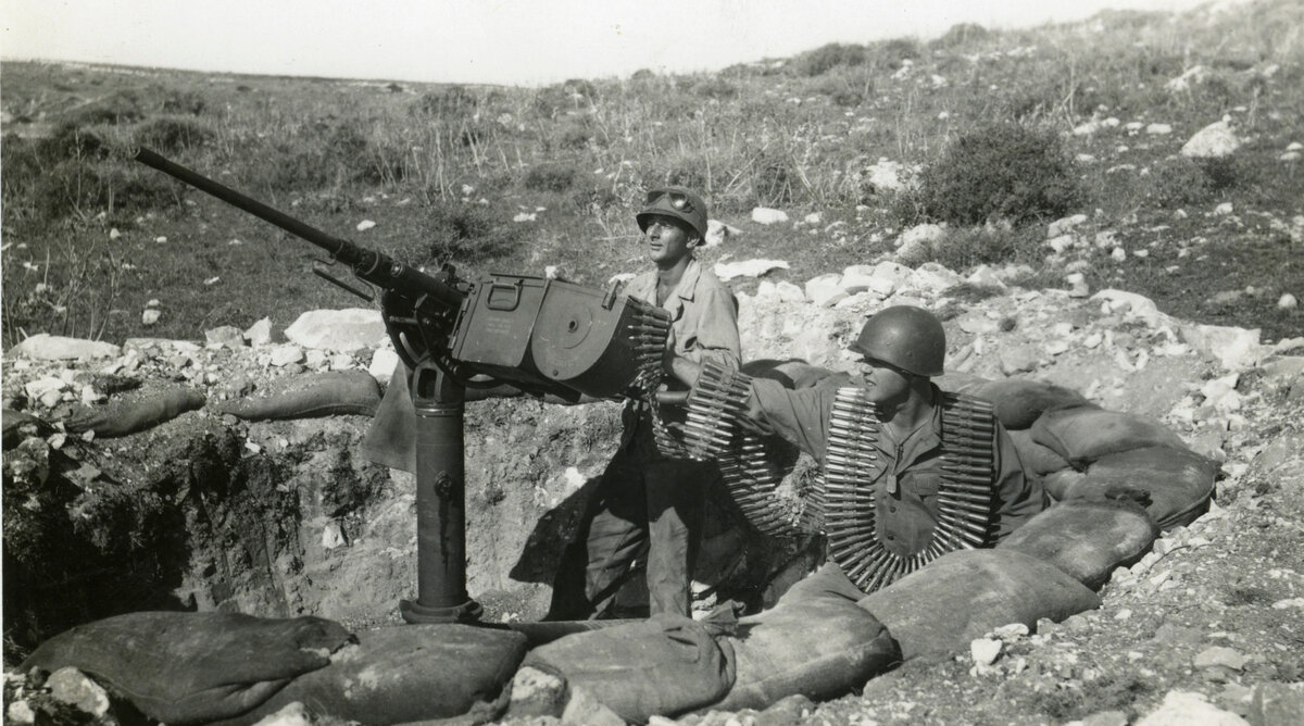 12.7-мм пулемёт Mounted Browning Machine Gun, Cal. .50, M2, HB.