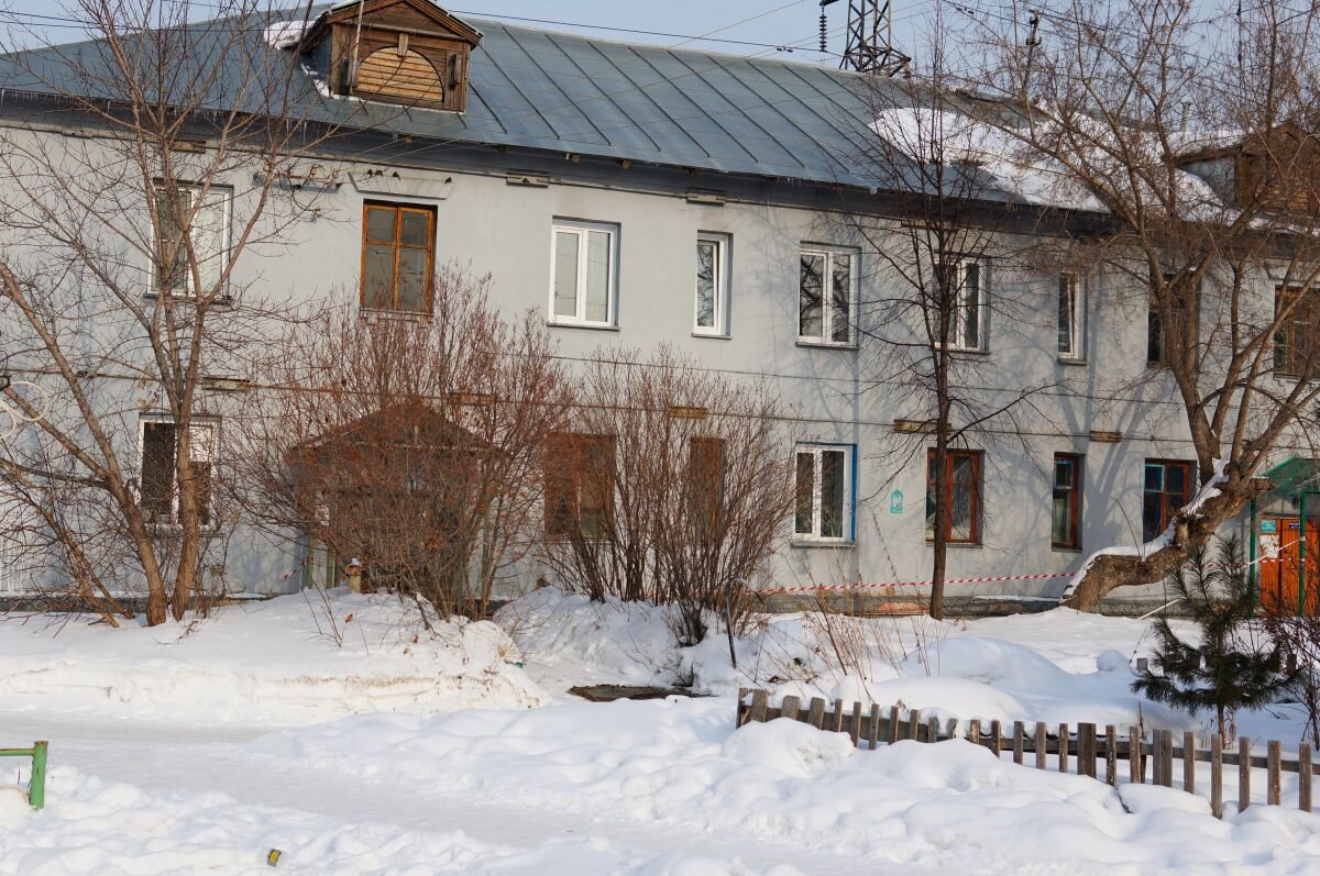 Дом 376, вид со двора