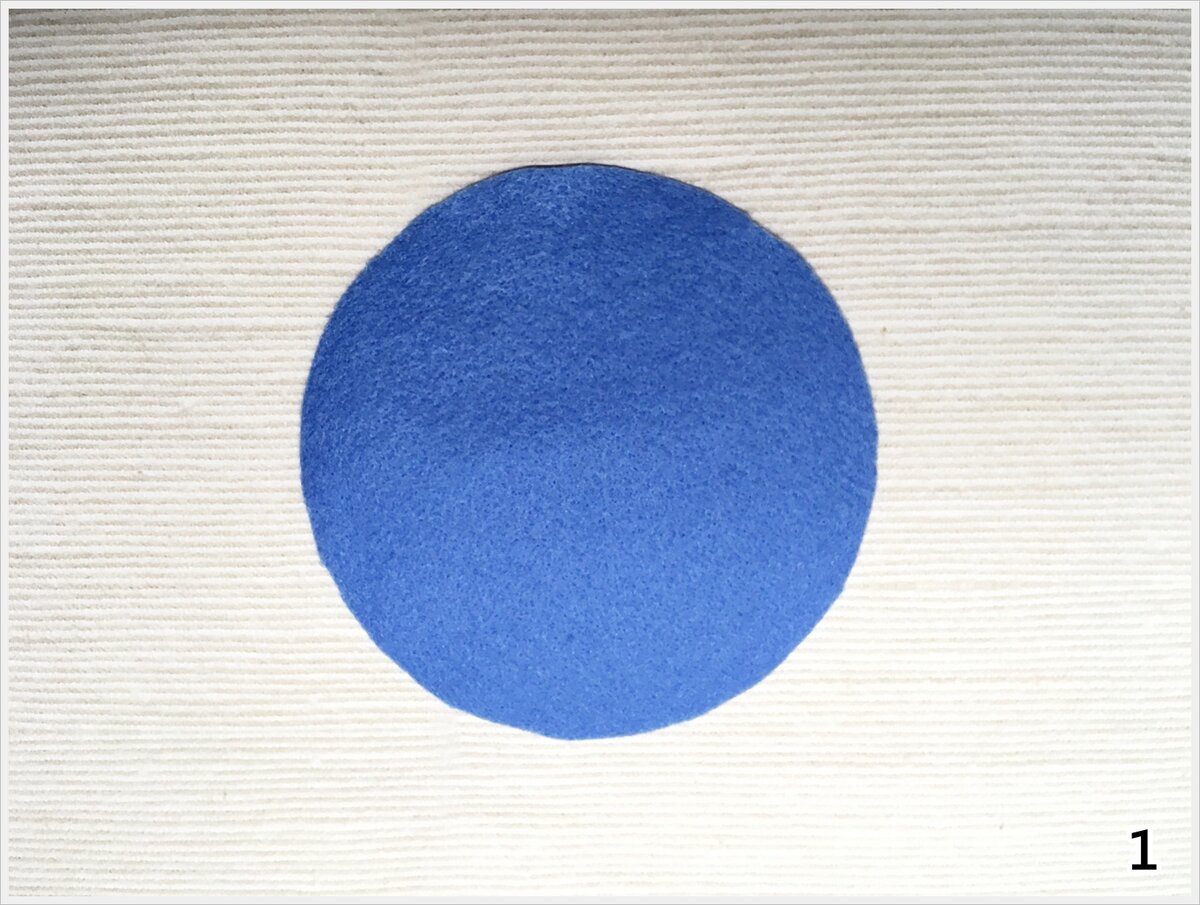 Елочные шары из фетра. Мастер-класс. Автор Ольга Дворянова