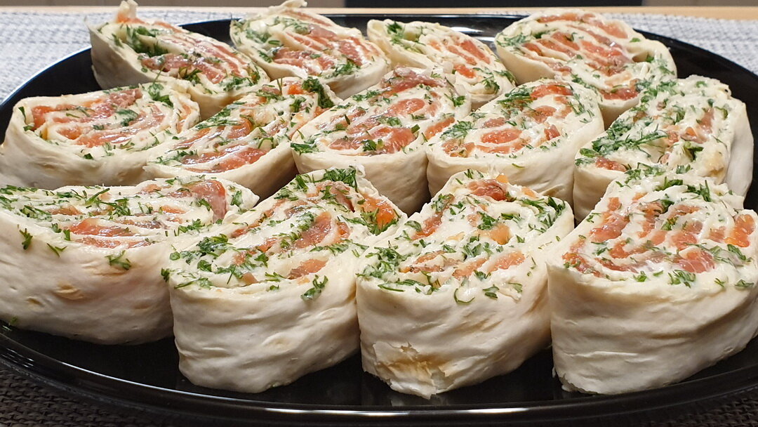 Лаваш с красной рыбой и плавленым сыром - пошаговый рецепт с фото на биржевые-записки.рф