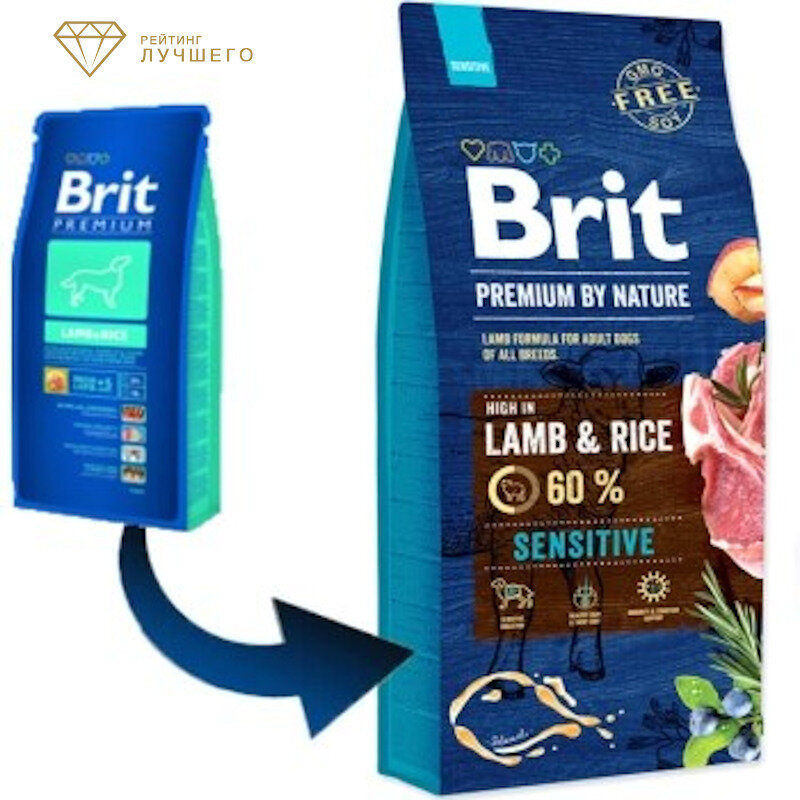 Корм для собак сенситив. Корм Brit Lamb and Rice. Brit Premium Lamb Rice для собак. Брит премиум для собак ягненок рис. Корм для собак Brit Premium гипоаллергенный.