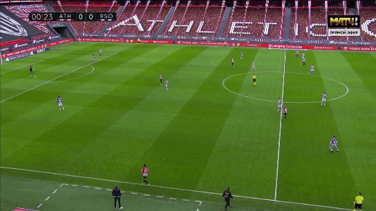 Хайлайт длинных передач Унай Симона