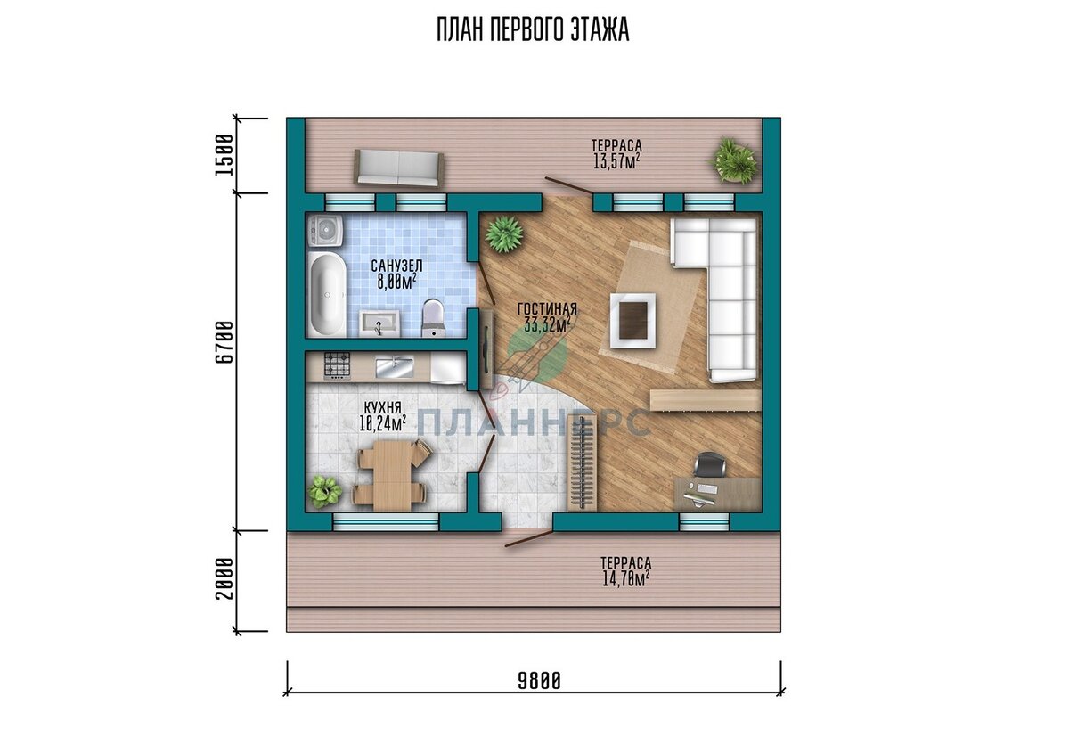 Планировка дома