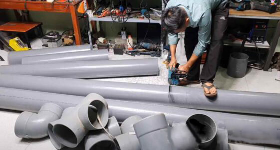 Изготовление заготовок из труб.