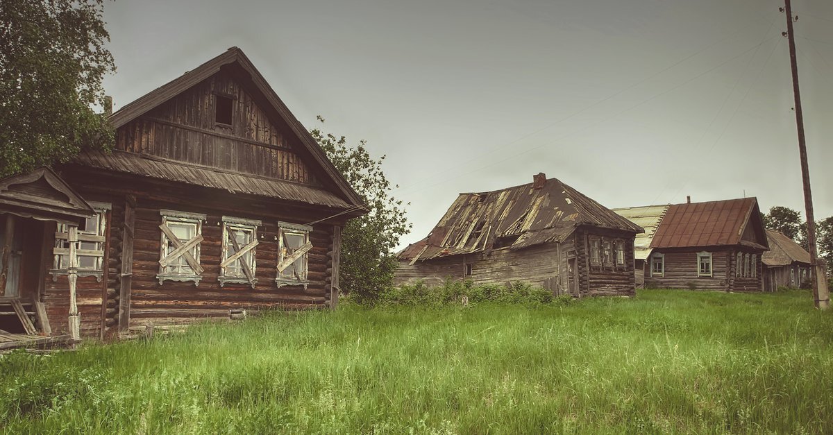 Старая деревня фото