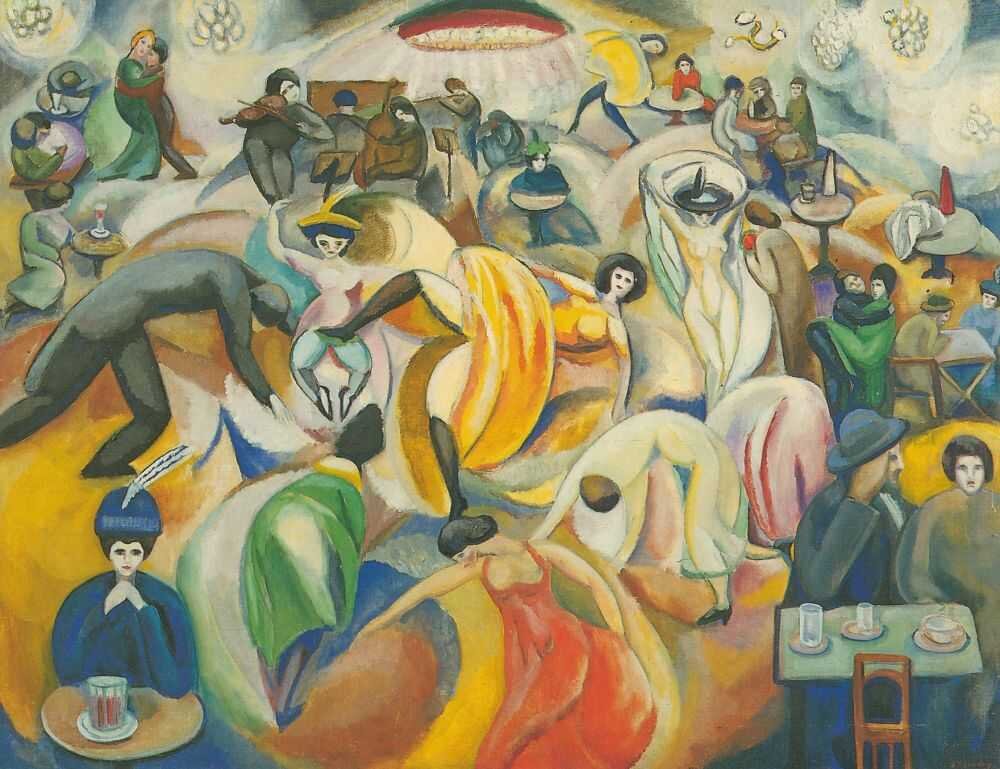 «Бал в Бюиллье» 1913
Холст, масло 88 х 116