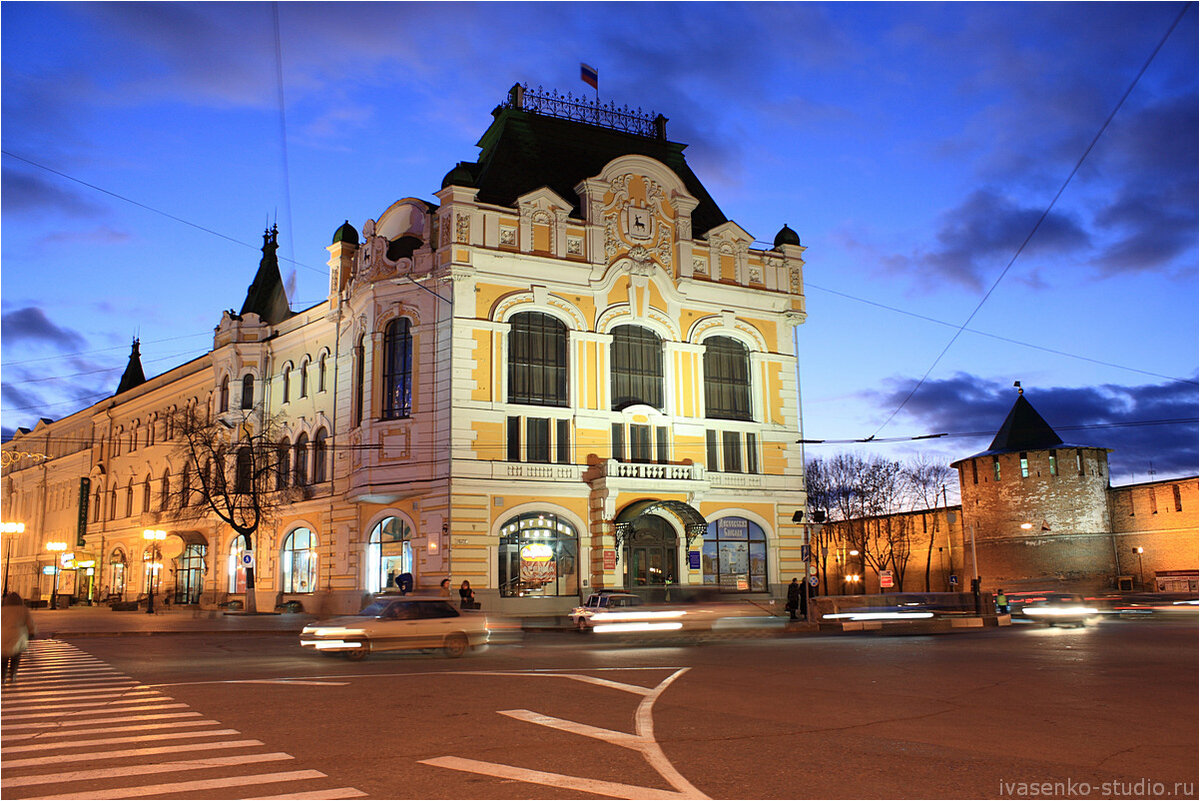  В этом здании в 1916 году  располагалась  Нижегородская городская Дума