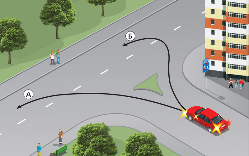 Повернуть остро. Траектория левого поворота. Поворот налево с островком безопасности. Безопасная Траектория поворота. Перекресток с островком безопасности поворот налево.