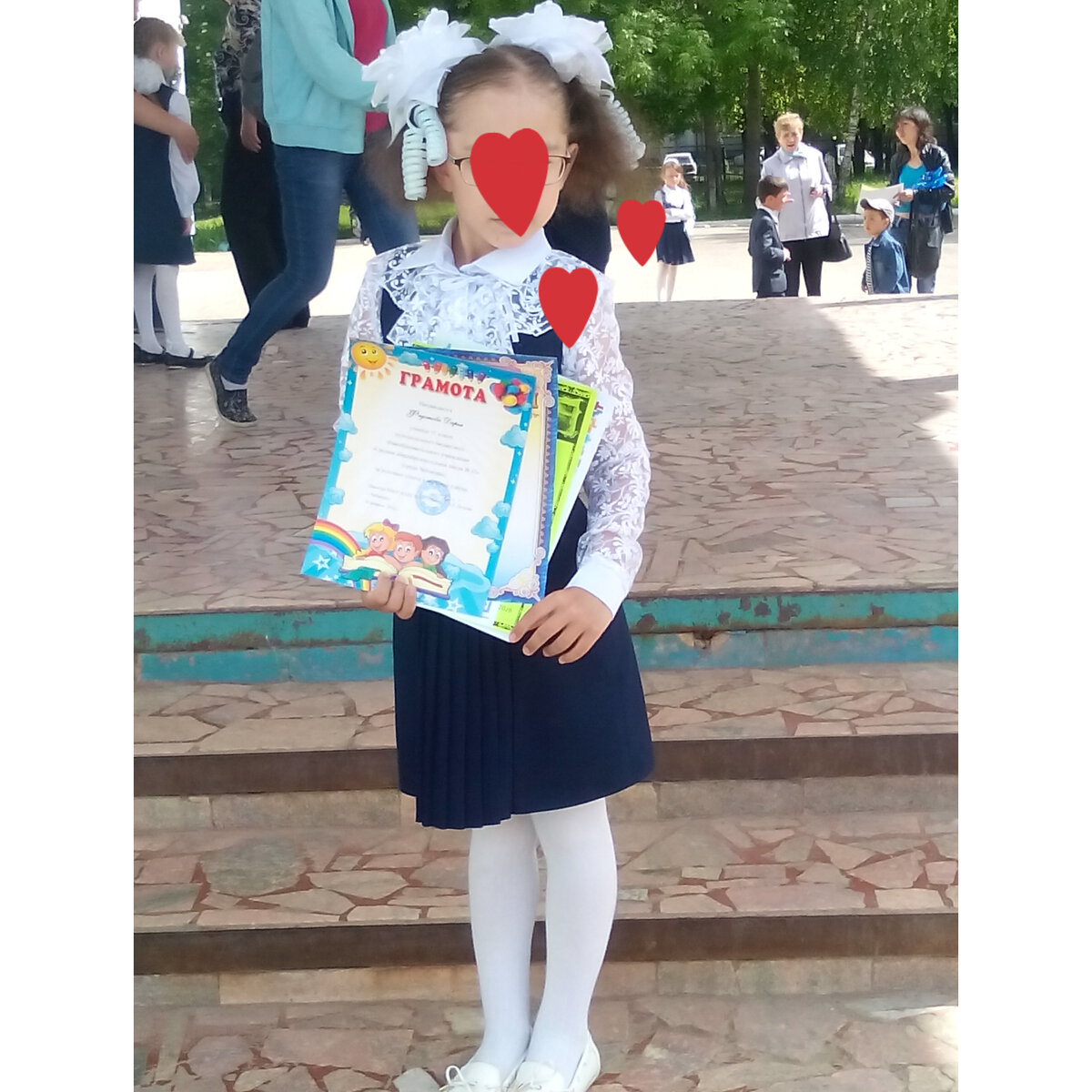 Дочь в третьем классе