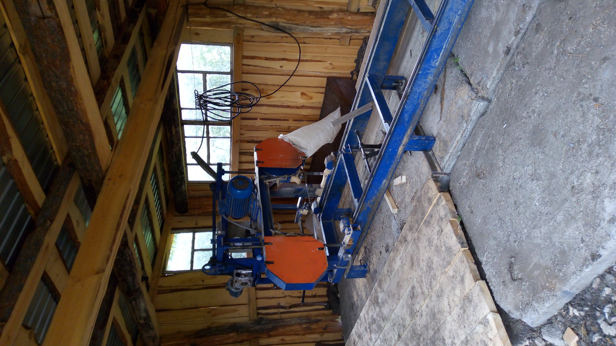 Ленточная пилорама сделано в Кулебяках