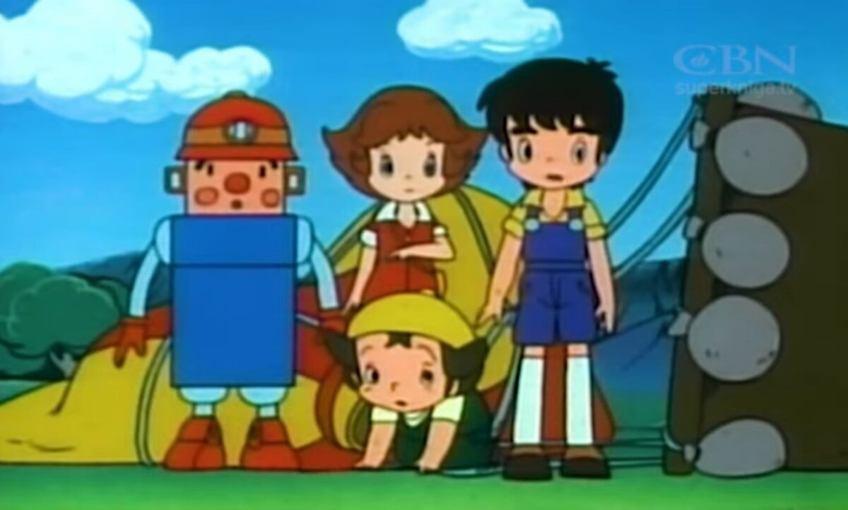 Летающий дом. Кадр из мультфильма