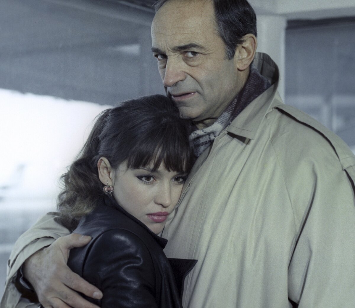 С Валентином Гафтом. Кадр из фильма "Воры в законе"