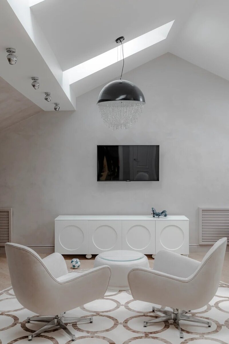 Ковер с паттерном в виде кругов