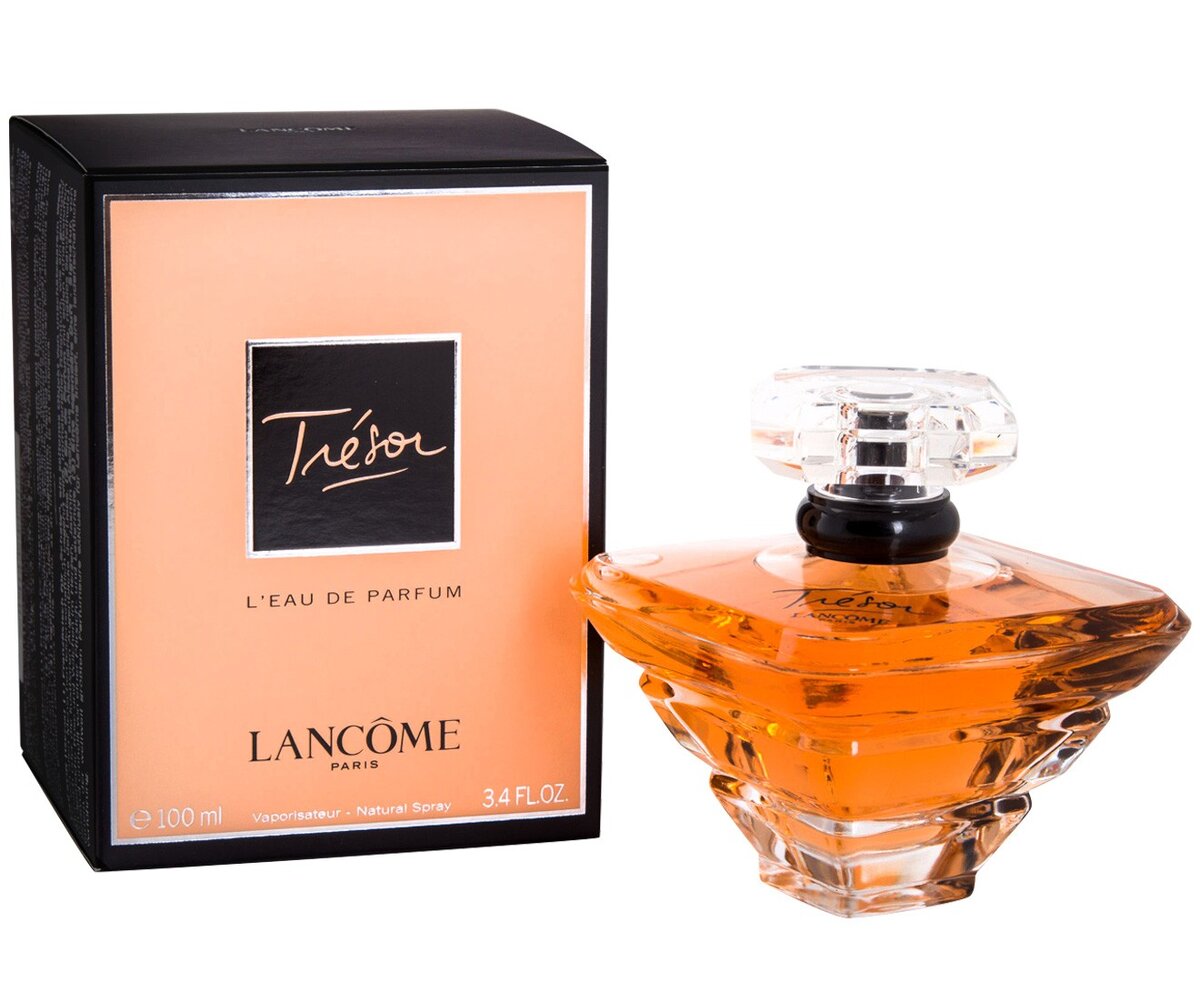 современный флакон Tresor