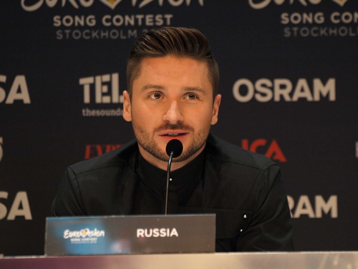 Российский певец Сергей Лазарев