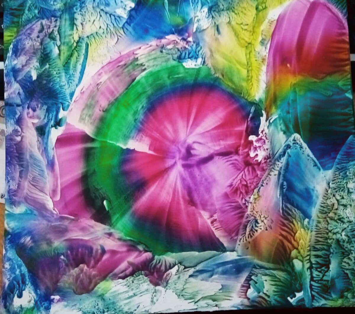 Картина Бутиной Ольги, техника Энкаустика