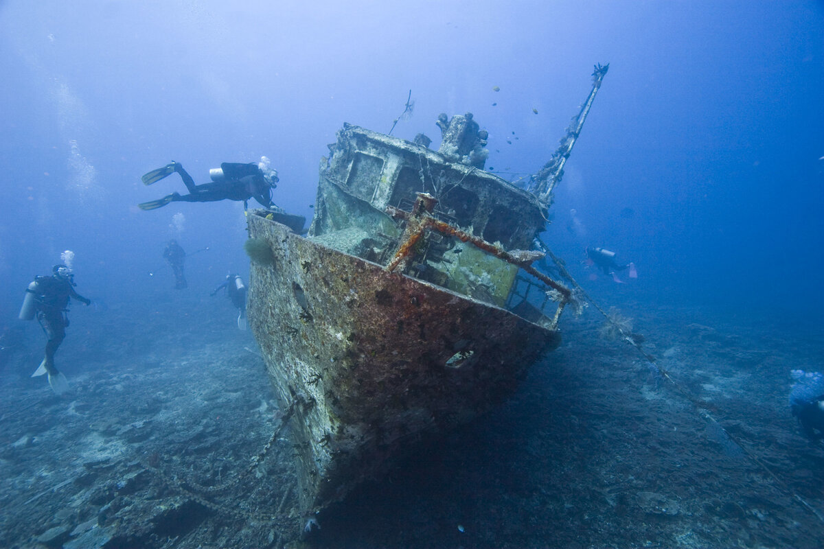 корабли на дне черного моря фото