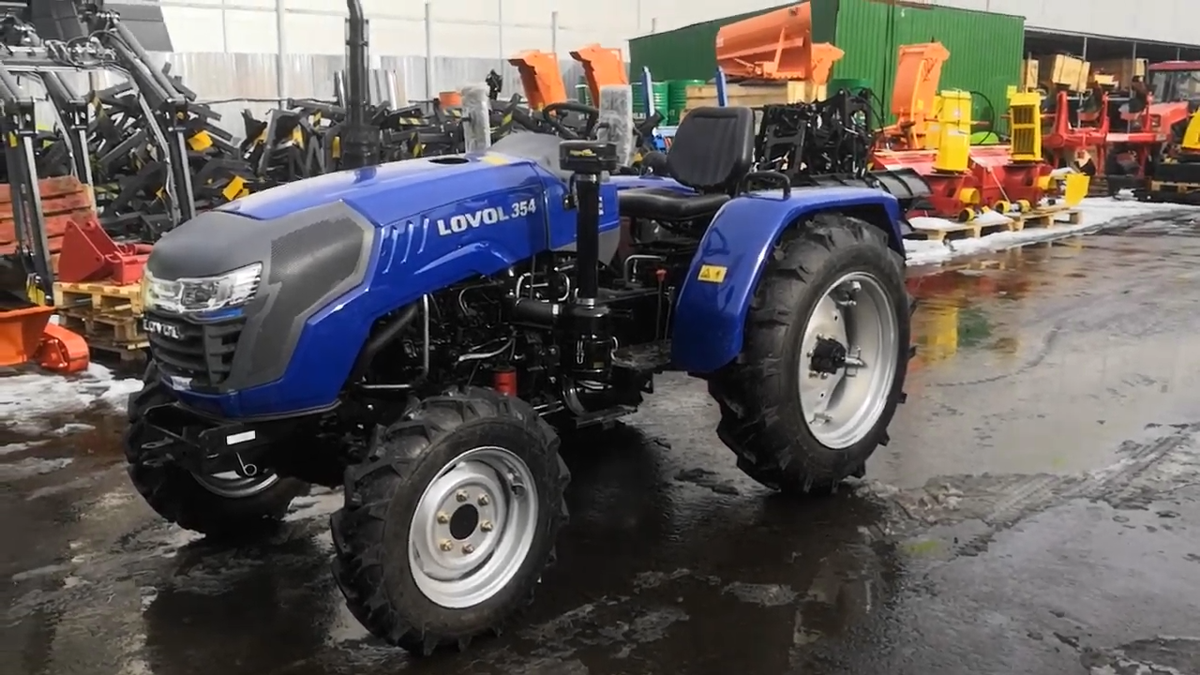 Полноприводный минитрактор «Foton Lovol – 354»