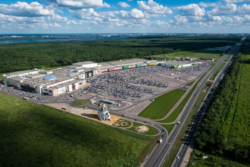 Въезд в город со стороны Москвы