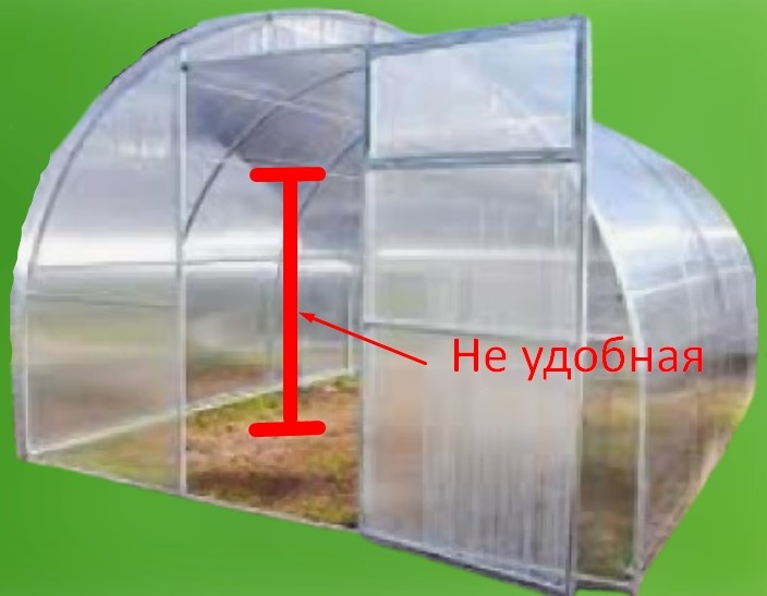 Круглая теплица.
