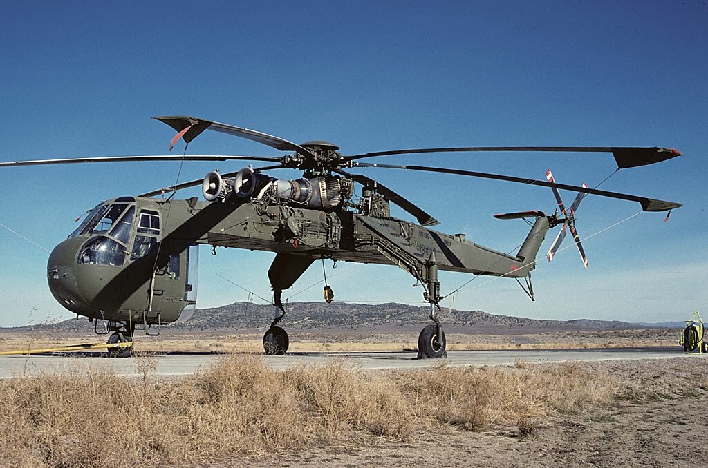 Sikorsky CH-54 Tarhe. Фото взято из источника Яндекс.