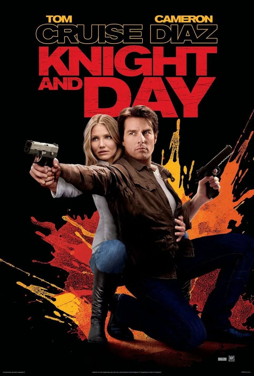 Постер к фильму «Рыцарь дня (Knight and Day)» 2010 года