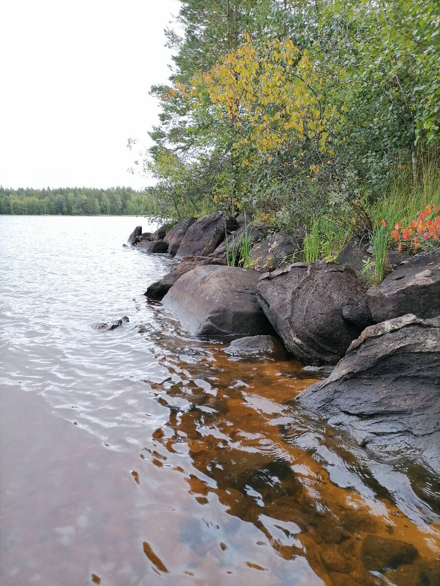 Красивое озеро. 
