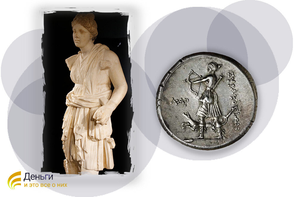 Римская копия со статуи Артемиды одетой  в хитон. Coyau / Wikimedia Commons