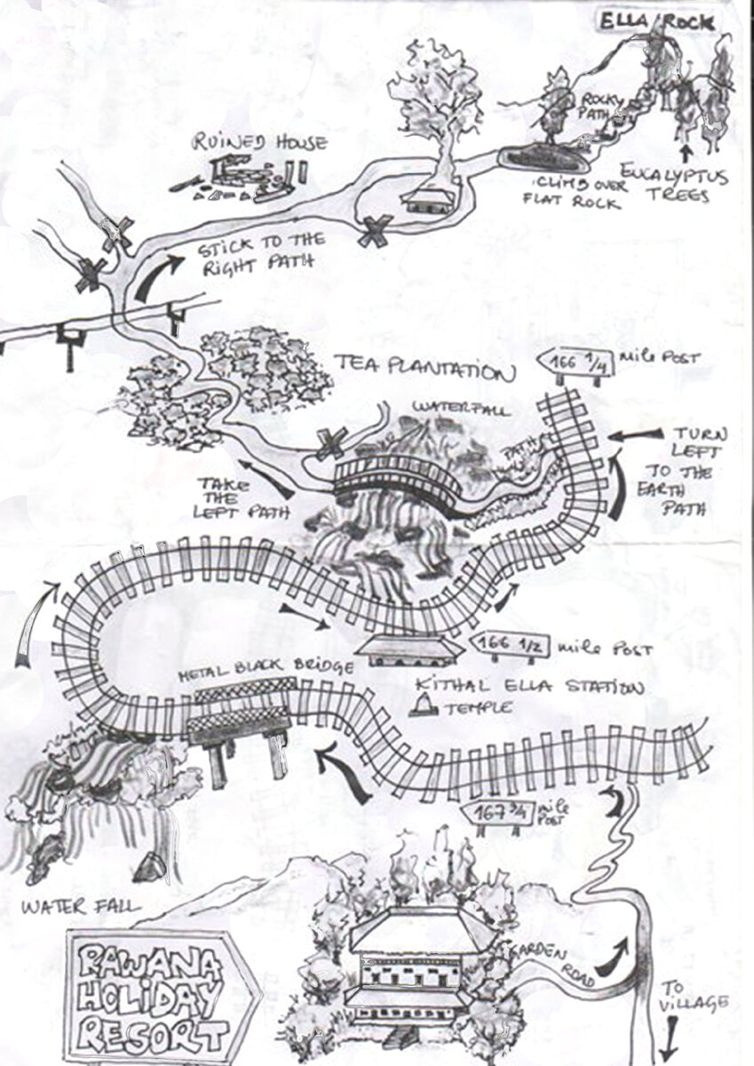 Элла шри ланка карта