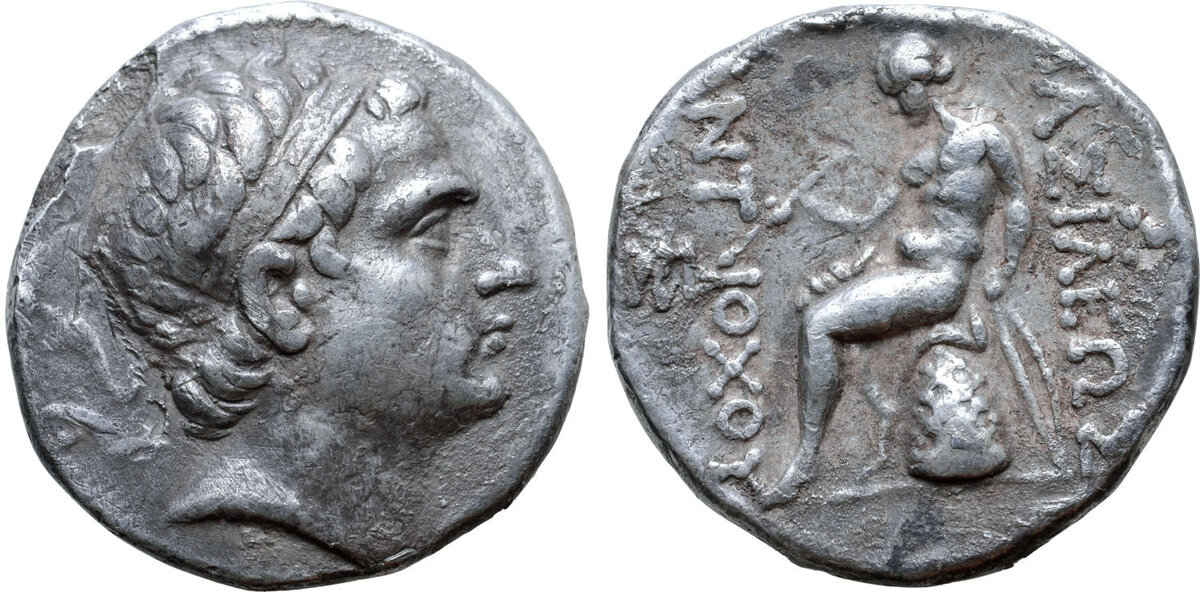 Монета Антиоха III. Фото из просторов интернета