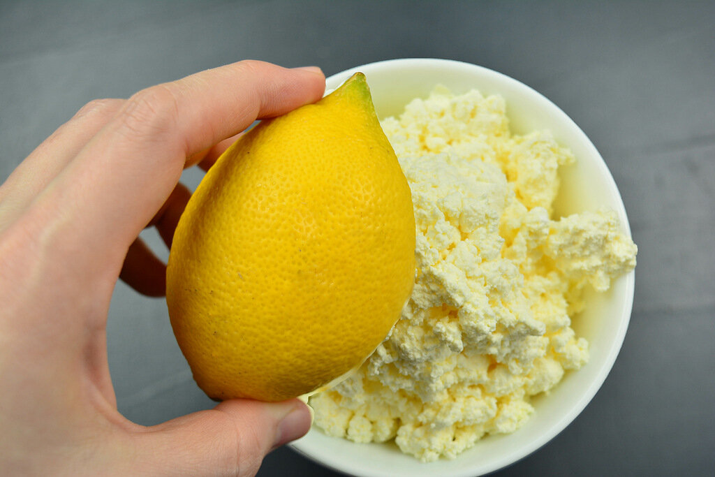 Творожно-лимонный кекс