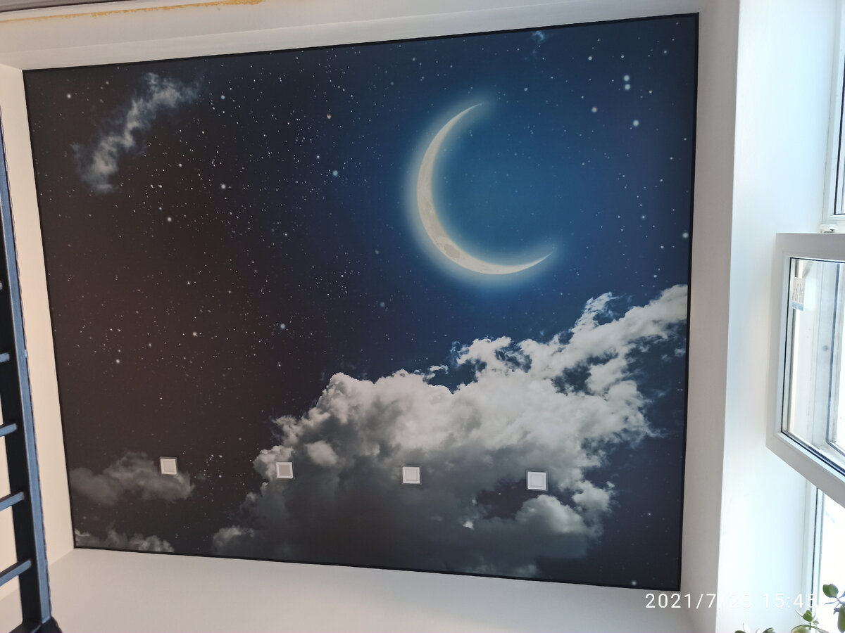 Натяжные потолки с фотопечатью , 3D натяжные потолки, натяжные потолки облака.