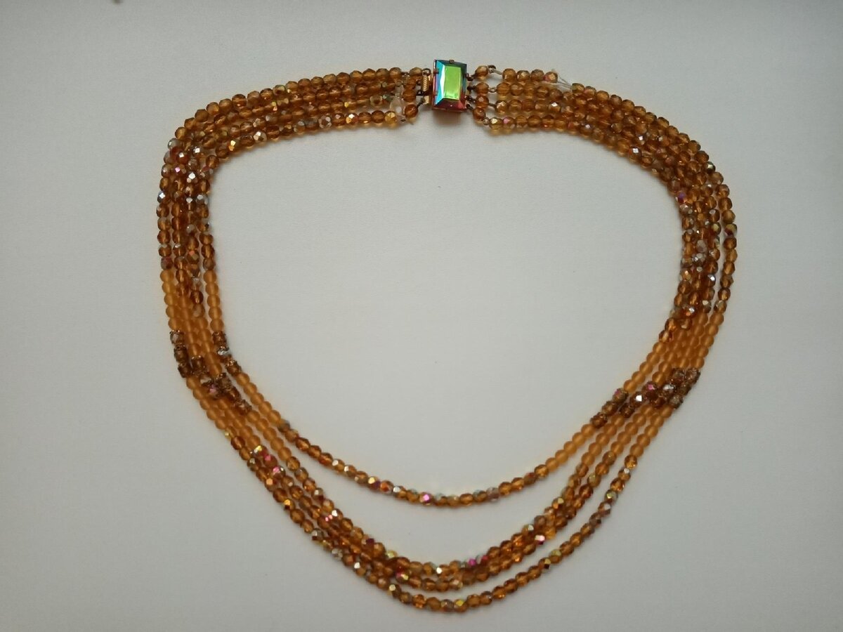 Чешские бусы, 70-е.