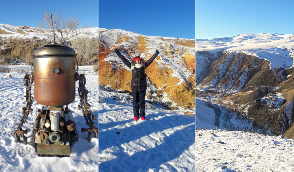 Высадка на Алтайском Марсе.) Январь 2022. Фото из личного архива.